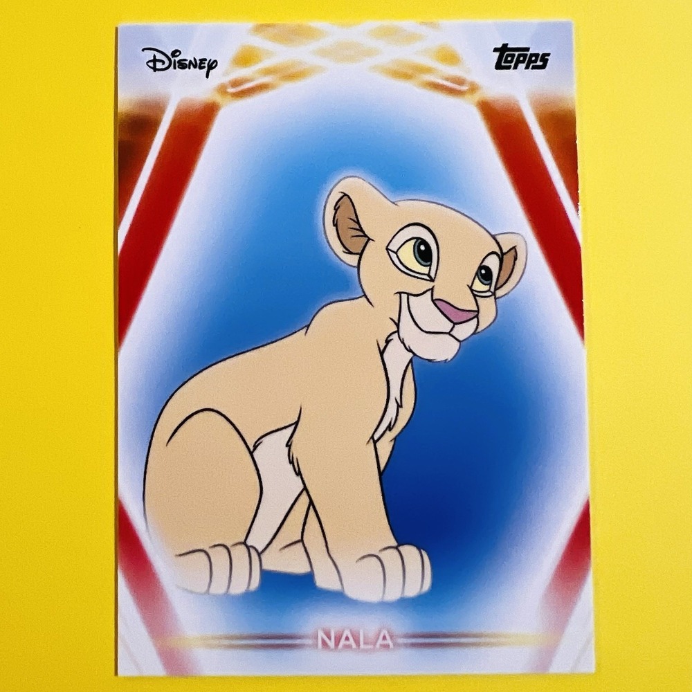 2026 Topps Disney Neon Nala #42 The‎ Lion King Base Card